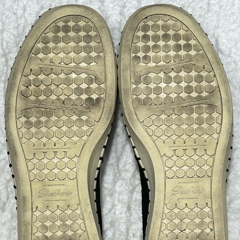 Skechers Womens Black Suede Sepulveda 2.0 SlipOn Casual Loafer Flat Shoes SZ 8.5 - Picture 10 of 11
